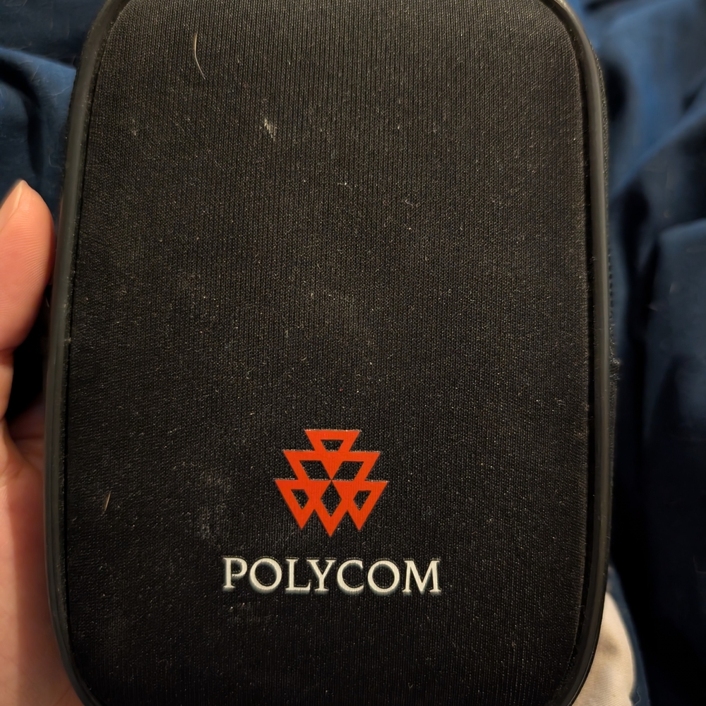 Polycom Black and Red Case